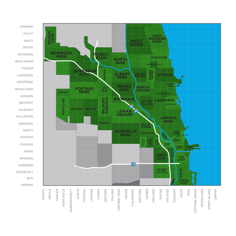 map of neighborhoods